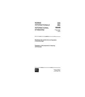 IEC 60548 Ed. 1.0 b:1976