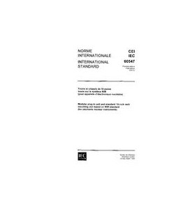 IEC 60547 Ed. 1.0 b:1976