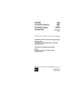 IEC 60130-8 Ed. 2.0 b:1976