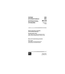 IEC 60068-2-39 Ed. 1.0 b:1976