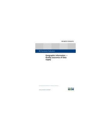 BS PD ISO/TS 19158:2012