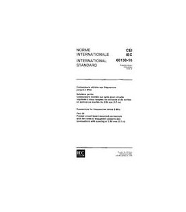 IEC 60130-16 Ed. 1.0 b:1976