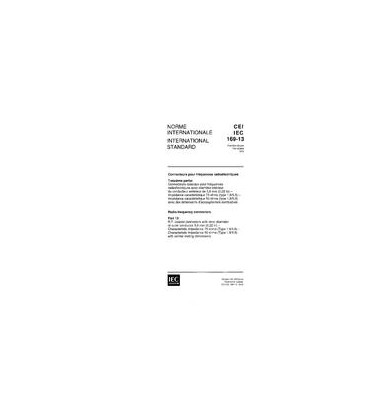 IEC 60169-13 Ed. 1.0 b:1976