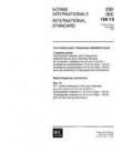 IEC 60169-13 Ed. 1.0 b:1976