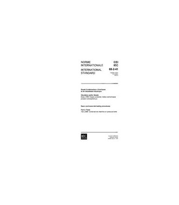 IEC 60068-2-41 Ed. 1.0 b:1976