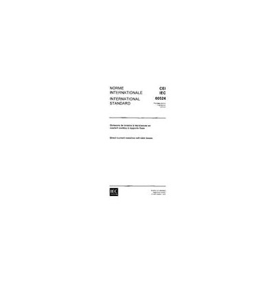 IEC 60524 Ed. 1.0 b:1975