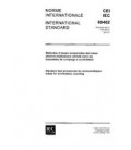 IEC 60462 Ed. 1.0 b:1974