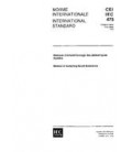 IEC 60475 Ed. 1.0 b:1974