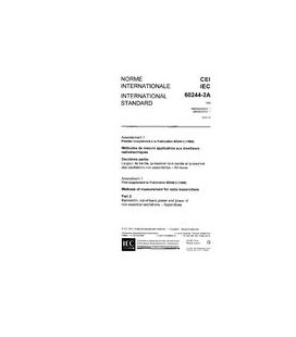 IEC 60244-2A Amd.1 Ed. 1.0 b:1973