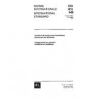 IEC 60449 Ed. 1.0 b:1973