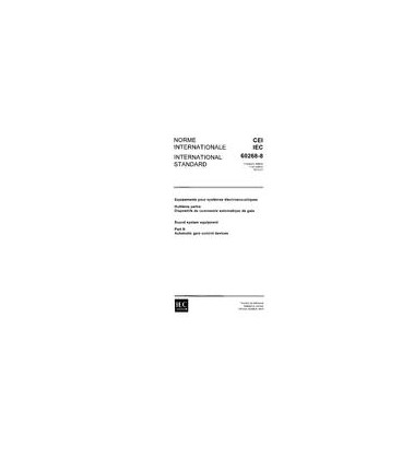 IEC 60268-8 Ed. 1.0 b:1973