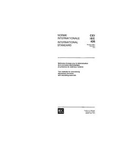 IEC 60426 Ed. 1.0 b:1973