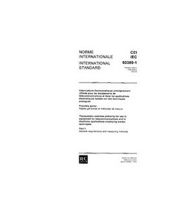 IEC 60389-1 Ed. 1.0 b:1972