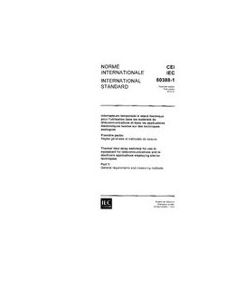 IEC 60388-1 Ed. 1.0 b:1972