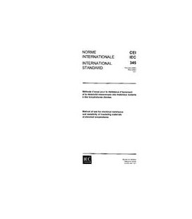 IEC 60345 Ed. 1.0 b:1971