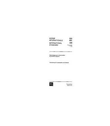 IEC 60338 Ed. 1.0 b:1970