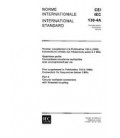 IEC 60130-4A Ed. 1.0 b:1970