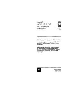 IEC 60250 Ed. 1.0 b:1969