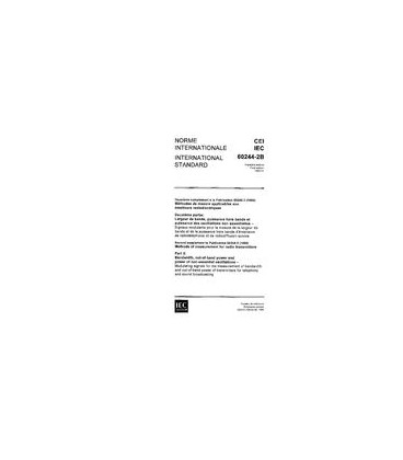 IEC 60244-2B Ed. 1.0 b:1969
