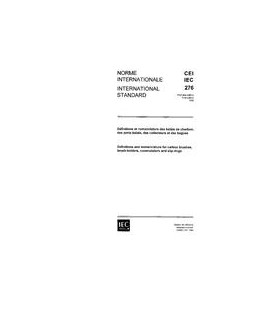 IEC 60276 Ed. 1.0 b:1968