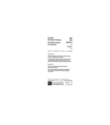 IEC 60141-3 Amd.1 Ed. 1.0 b:1967