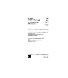 IEC 60130-5 Ed. 1.0 b:1966