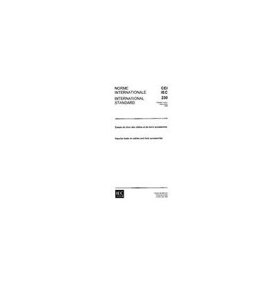 IEC 60230 Ed. 1.0 b:1966