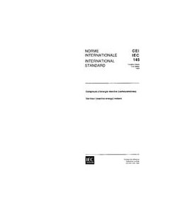 IEC 60145 Ed. 1.0 b:1963