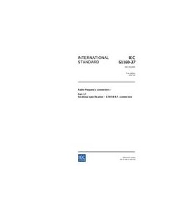 IEC 61169-37 Ed. 1.0 en:2007
