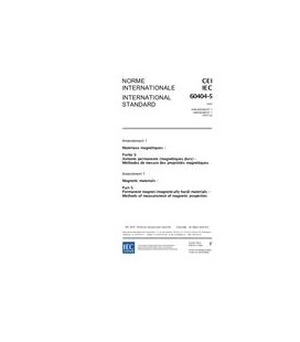 IEC 60404-5 Amd.1 Ed. 2.0 b:2007