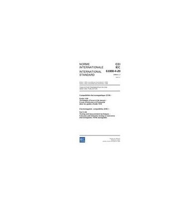 IEC 61000-4-20 Ed. 1.1 b:2007