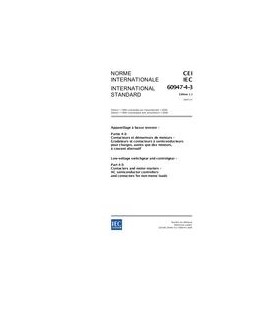 IEC 60947-4-3 Ed. 1.1 b:2007
