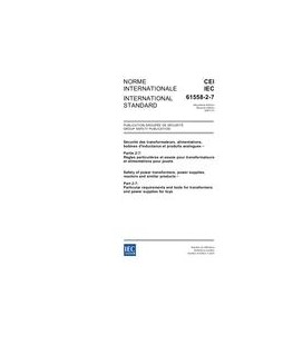 IEC 61558-2-7 Ed. 2.0 b:2007