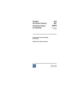 IEC 61071 Ed. 1.0 b:2007