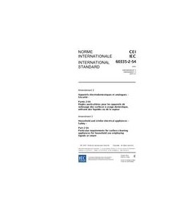 IEC 60335-2-54 Amd.2 Ed. 3.0 b:2007