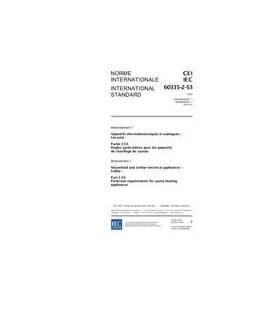 IEC 60335-2-53 Amd.1 Ed. 3.0 b:2007
