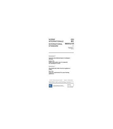 IEC 60335-2-53 Amd.1 Ed. 3.0 b:2007