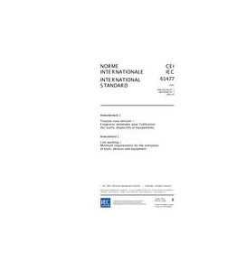 IEC 61477 Amd.1 Ed. 1.0 b:2002
