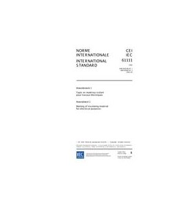IEC 61111 Amd.1 Ed. 1.0 b:2002
