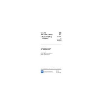 IEC 61111 Amd.1 Ed. 1.0 b:2002