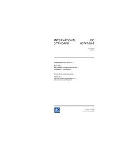 IEC 60747-16-3 Ed. 1.0 en:2002