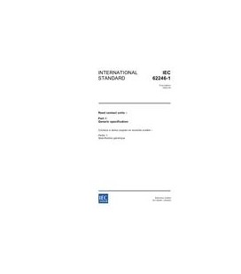 IEC 62246-1 Ed. 1.0 en:2002