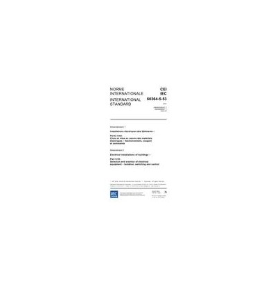IEC 60364-5-53 Amd.1 Ed. 3.0 b:2002