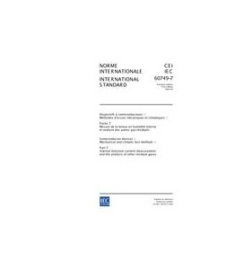IEC 60749-7 Ed. 1.0 b:2002