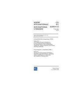 IEC 61000-4-13 Ed. 1.0 b:2002