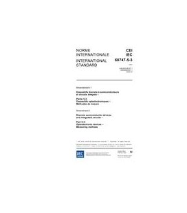 IEC 60747-5-3 Amd.1 Ed. 1.0 b:2002