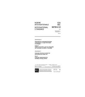 IEC 60730-2-13 Amd.1 Ed. 1.0 b:1997