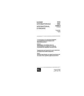 IEC 61248-2 Ed. 1.0 b:1996