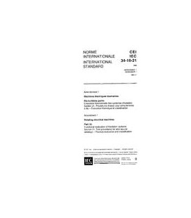 IEC 60034-18-21 Amd.1 Ed. 1.0 b:1994