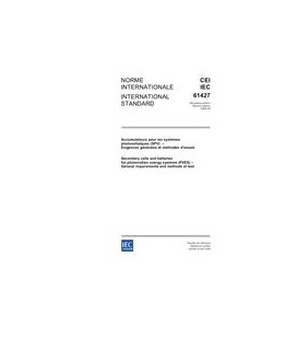 IEC 61427 Ed. 2.0 b:2005